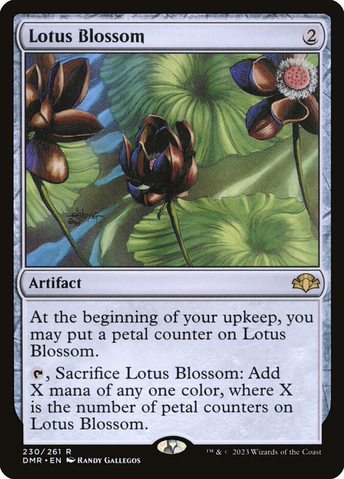 Lotus Blossom - Dominaria Remastered (Rare) [DMR-230] Main image