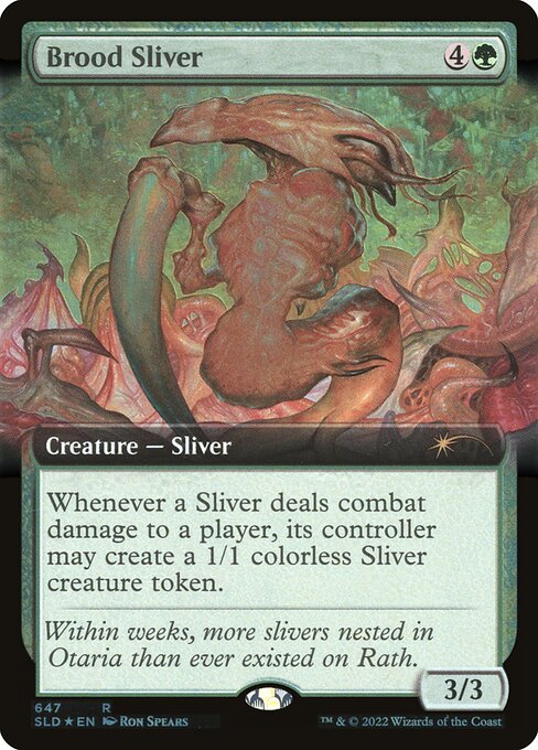 Brood Sliver – Secret Lair Drop Series (SLD-647) Magic: The Gathering card Imagen principal del producto