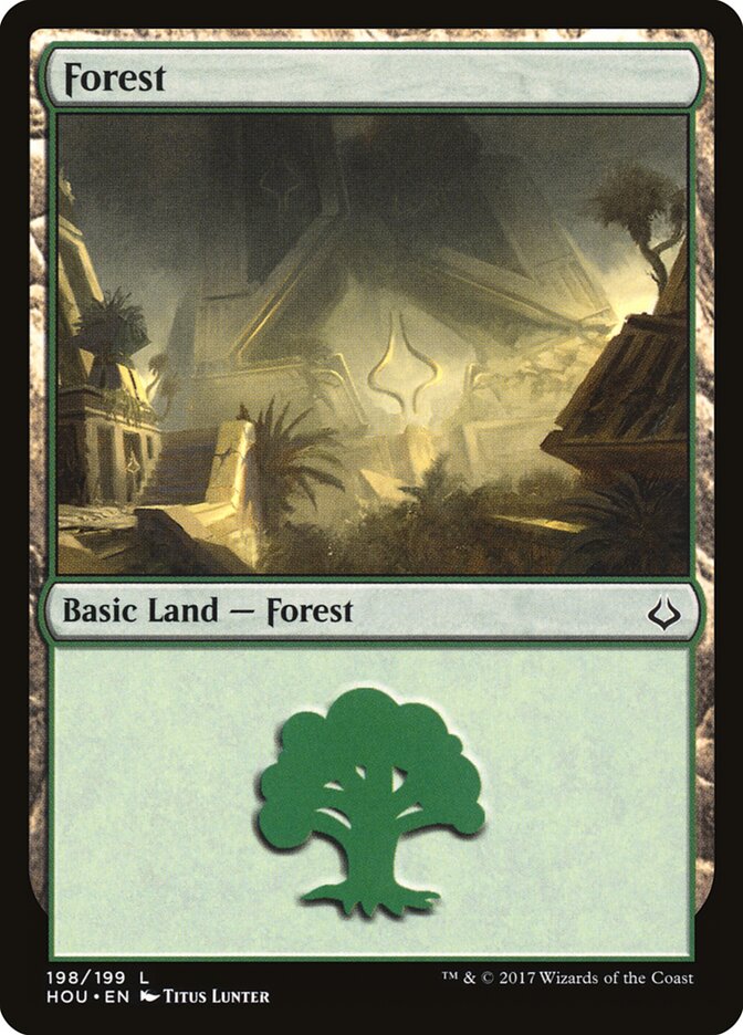 Forest (V.2) - Hour of Devastation (Land) [HOU-198]