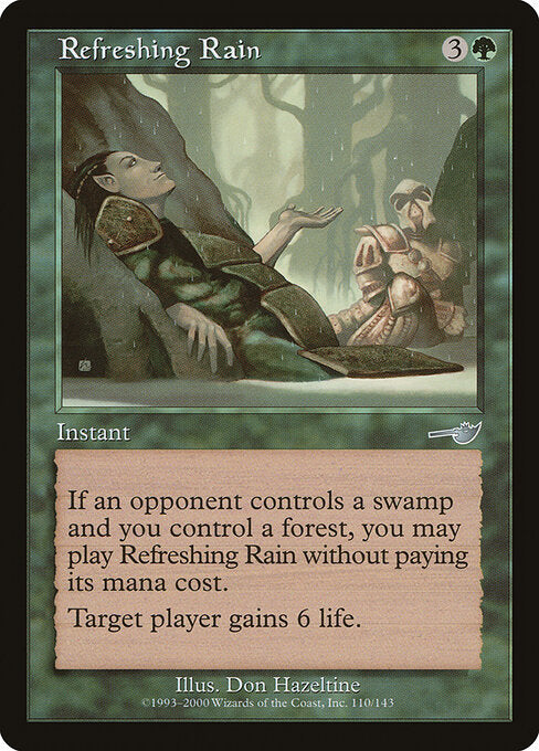 Refreshing Rain – Nemesis (NEM-110) Magic: The Gathering card Hauptbild