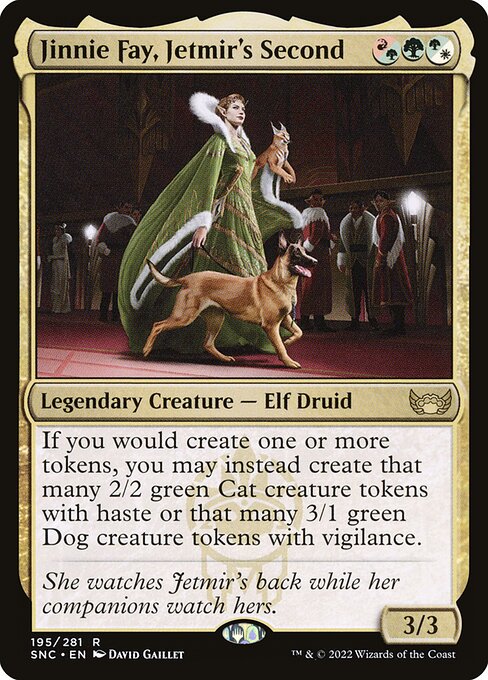 Jinnie Fay, Jetmir's Second – Streets of New Capenna (SNC-195) Magic: The Gathering card | LC-REM-20260804-15150853849420-c5f9326a-2a41-45b3-97c3-548f0bdc0882