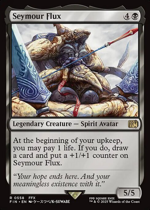 Seymour Flux – Final Fantasy (FIN-558) Magic: The Gathering card | LC-REM-20260804-15935521915212-c5fdc78e-0815-443c-8c26-35387b6f4f37