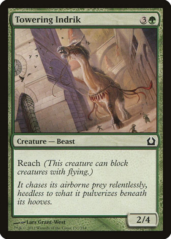 Towering Indrik - Return to Ravnica (Common) [RTR-137]