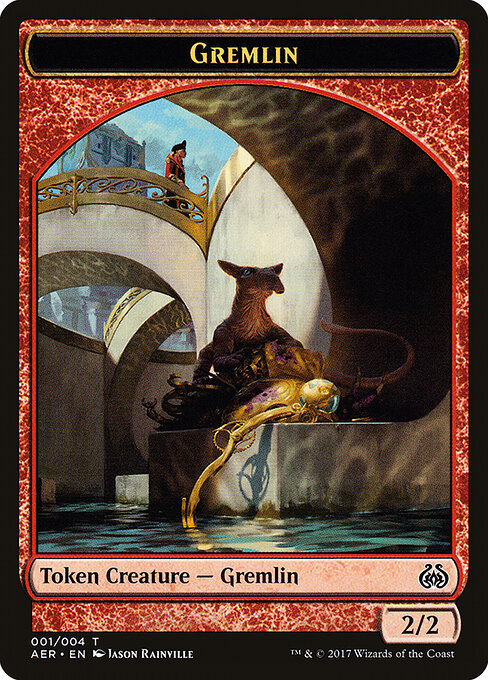 Gremlin – Aether Revolt Tokens (TAER-1) Magic: The Gathering card | LC-REM-20260804-15151797764428-c6071fed-39c1-4f3b-a821-1611aedd8054 Main image