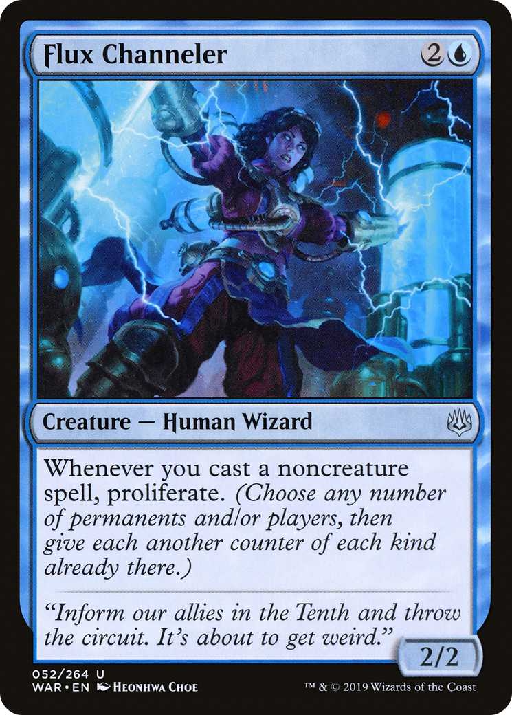 Flux Channeler – War of the Spark 52 – Magic: The Gathering single card Immagine principale del prodotto