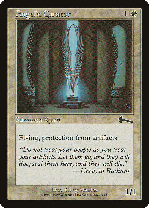 Angelic Curator – Urza's Legacy (ULG-1) Magic: The Gathering card | LC-REM-20260804-15935501533516-c63ba2da-6dea-44ac-8439-527222da565b Hauptbild