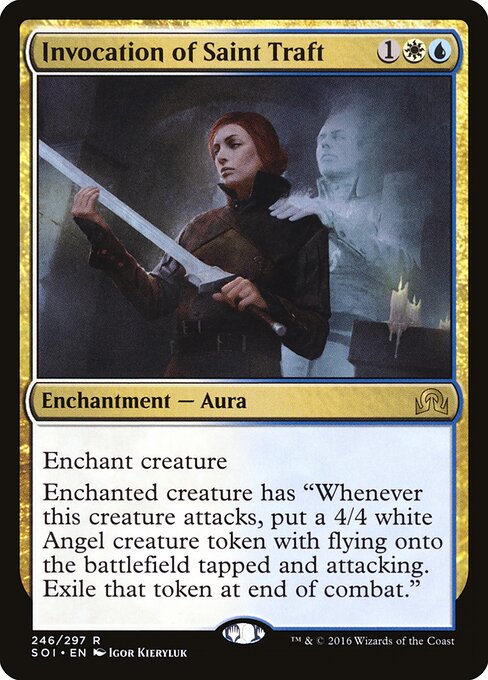 Invocation of Saint Traft – Shadows over Innistrad (SOI-246) Magic: The Gathering card | LC-REM-20260804-15150648394060-c64077da-9e55-4ced-91f7-db478383172f
