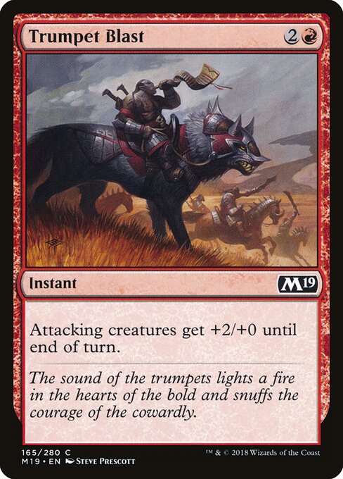 Trumpet Blast – Core Set 2019 (M19-165) Magic: The Gathering card | LC-REM-20260804-15150881866060-c676a5b0-bd46-46b3-b71b-a50b86c9b0bd