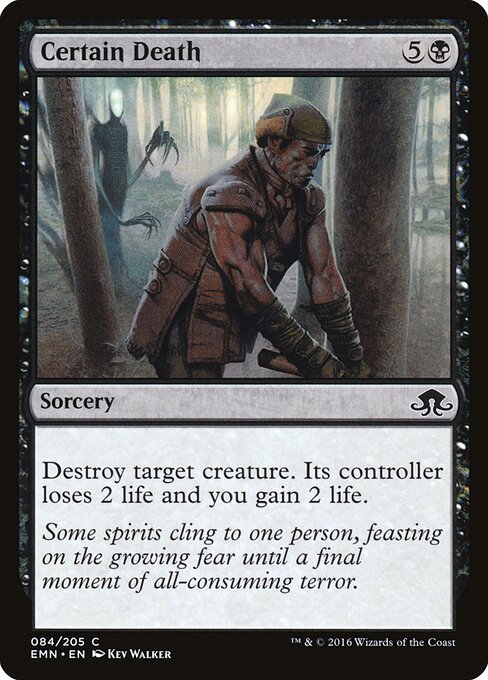 Certain Death – Eldritch Moon (EMN-84) Magic: The Gathering card | LC-REM-20260804-15151220425036-c67784b3-eb55-452e-b965-f63220b88896
