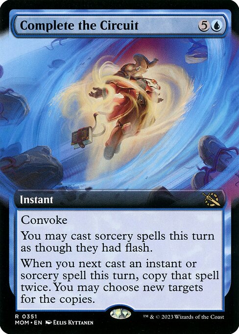 Complete the Circuit – March of the Machine (MOM-351) Magic: The Gathering card | LC-REM-20260804-15151724298572-c68813ee-bb24-4066-9c32-ca3ca2db3d4f Imagen principal del producto