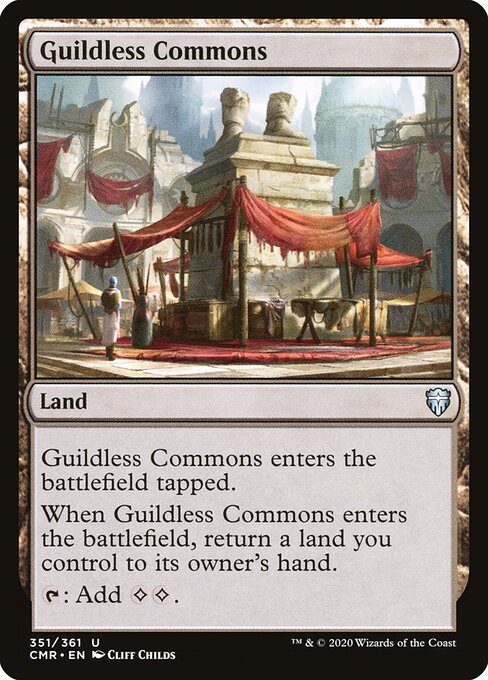 Guildless Commons – Commander Legends (CMR-351) Magic: The Gathering card