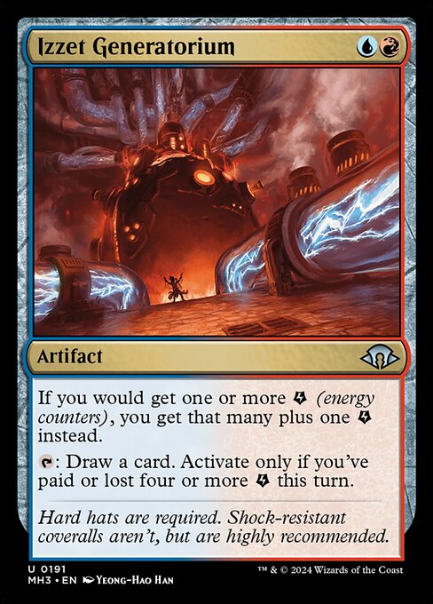 Izzet Generatorium – Modern Horizons 3 (MH3-191) Magic: The Gathering card