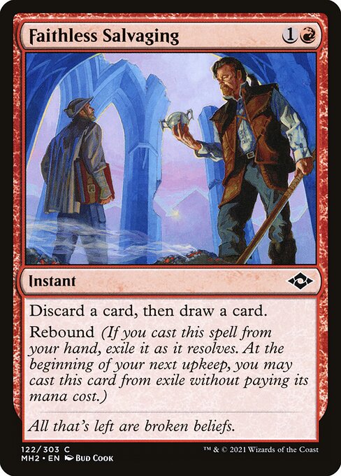 Faithless Salvaging – Modern Horizons 2 (MH2-122) Magic: The Gathering card