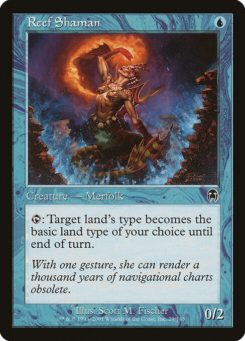 Reef Shaman – Apocalypse (APC-29) Magic: The Gathering card