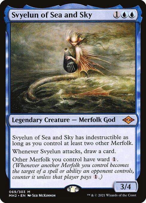Svyelun of Sea and Sky – Modern Horizons 2 (MH2-69) Magic: The Gathering card Hoofdafbeelding