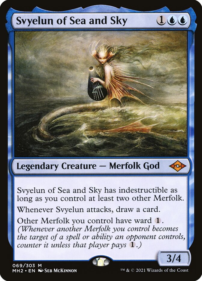 Svyelun of Sea and Sky - Modern Horizons 2 (Mythic) [MH2-69] Image principale du produit