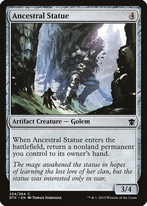 Ancestral Statue – Dragons of Tarkir (DTK-234) Magic: The Gathering card Hauptbild