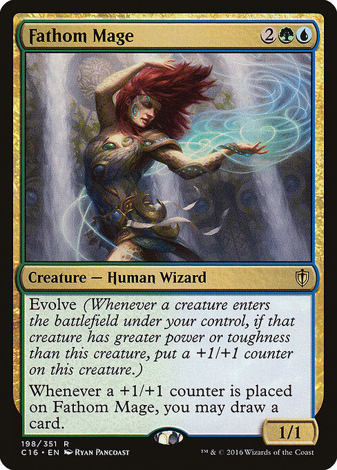 Fathom Mage – Commander 2016 (C16-198) Magic: The Gathering card Immagine principale del prodotto