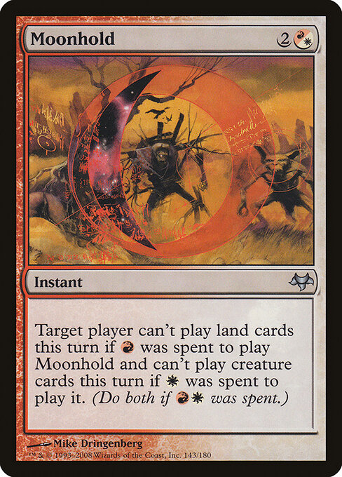 Moonhold – Eventide (EVE-143) Magic: The Gathering card