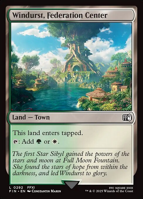 Windurst, Federation Center – Final Fantasy (FIN-292) Magic: The Gathering card | LC-REM-20260804-15675725185356-c74024bd-b383-468d-9cf5-d112a29f6457 Hoofdafbeelding