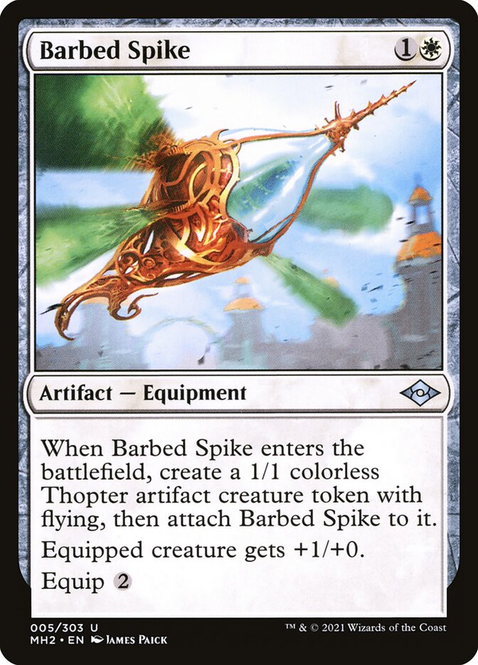 Barbed Spike - Modern Horizons 2 (Uncommon) [MH2-5] Hoofdafbeelding