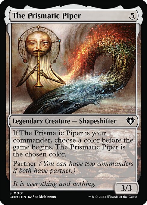 The Prismatic Piper – Commander Masters (CMM-1) Magic: The Gathering card | LC-REM-20260804-15376412574028-c78c2713-39e7-4a6e-a132-027099a89665 Immagine principale del prodotto