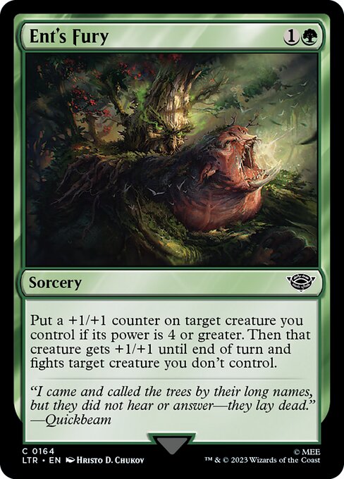 Ent's Fury – The Lord of the Rings: Tales of Middle-earth (LTR-164) Magic: The Gathering card | LC-REM-20260804-15150803747148-c7946af6-69ab-47a1-955c-1954a04752df