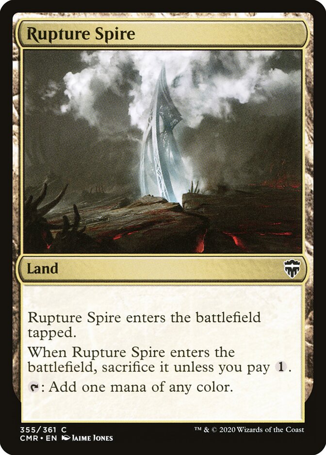 Rupture Spire - Commander Legends (Common) [CMR-355]