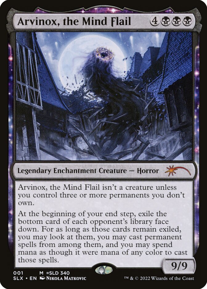 Magic-kaart Arvinox, the Mind Flail SLX-1 uit Universes Within (Mythic) Immagine principale del prodotto
