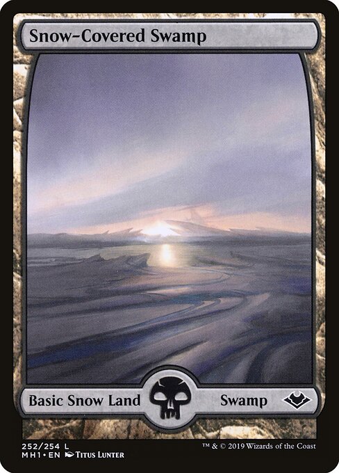 Snow-Covered Swamp – Modern Horizons (MH1-252) Magic: The Gathering card | LC-REM-20260804-15909429641548-c835f235-4196-4281-9788-13e5d54a92d0