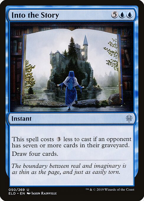 Into the Story – Throne of Eldraine (ELD-50) Magic: The Gathering card