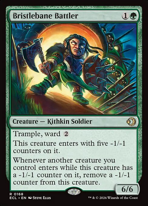 Bristlebane Battler – Lorwyn Eclipsed (ECL-168) Magic: The Gathering card