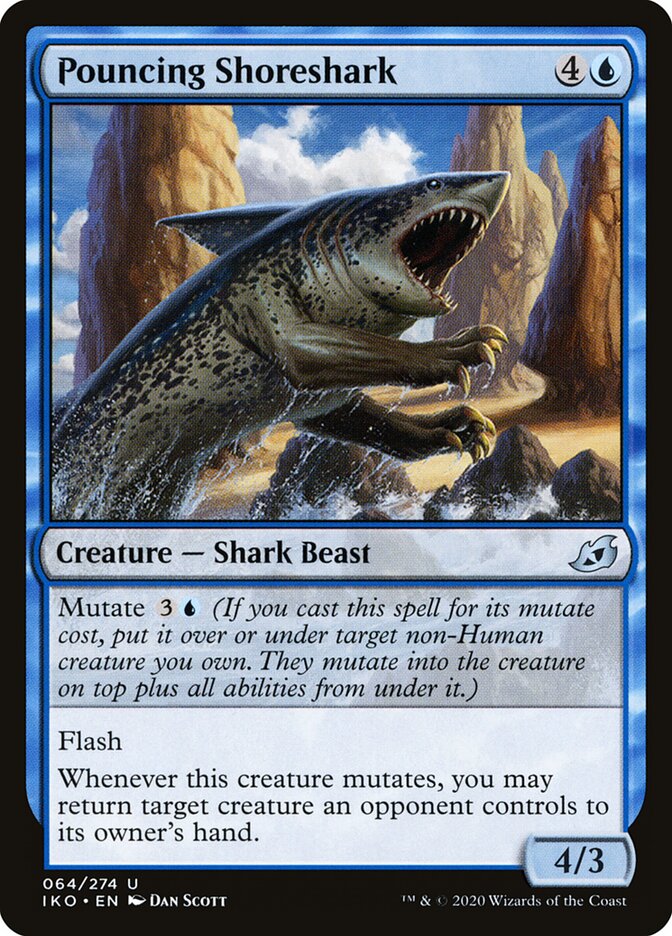 Pouncing Shoreshark - Ikoria: Lair of Behemoths (Uncommon) [IKO-64]
