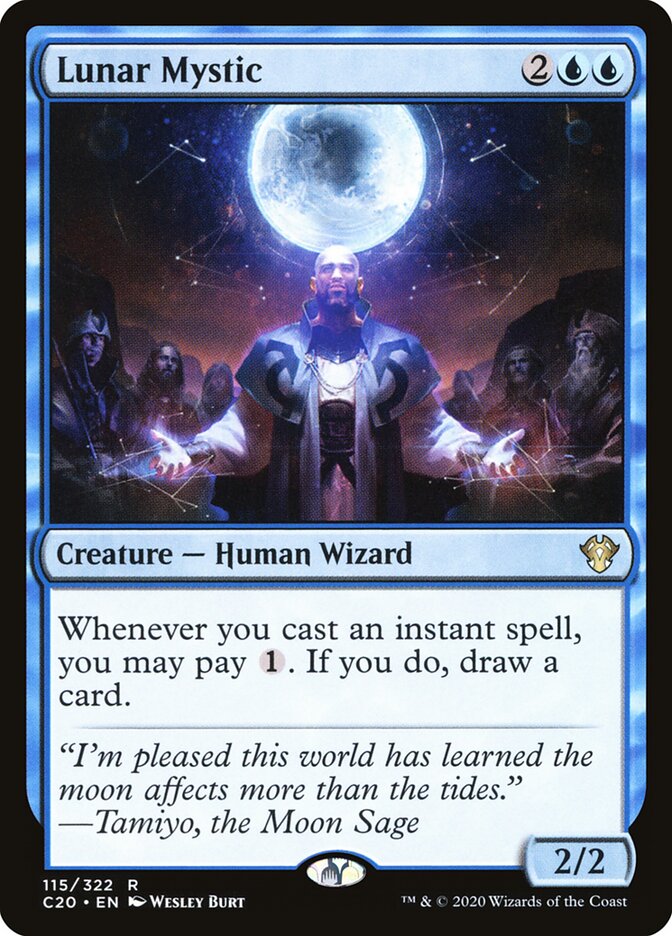 Lunar Mystic - Commander: Ikoria (Rare) [C20-115]