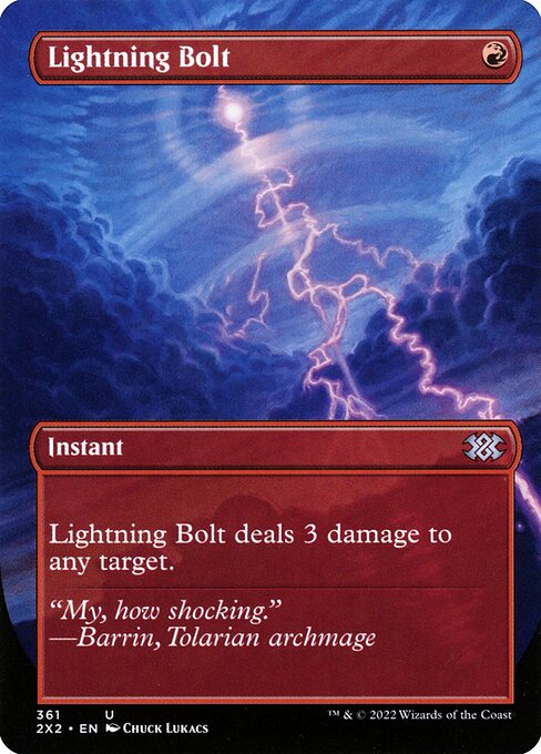 Lightning Bolt – Double Masters 2022 (2X2-361) Magic: The Gathering card | LC-REM-20260804-15151266169164-c8c8390f-4072-454f-8dc4-174919187a47 Main image