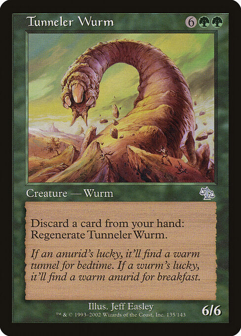 Tunneler Wurm – Judgment (JUD-135) Magic: The Gathering card | LC-REM-20260804-15339695538508-c8e246c8-3b3f-47c4-8a1b-b5f2d36f0ca4