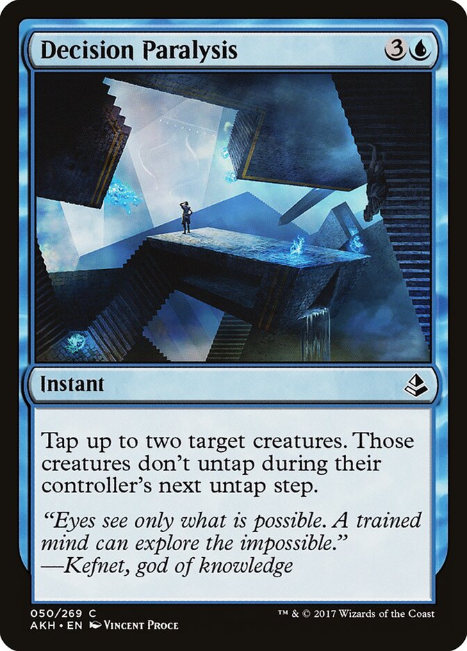 Decision Paralysis - Amonkhet (Common) [AKH-50] Imagen principal del producto
