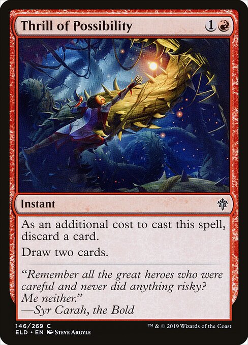 Thrill of Possibility – Throne of Eldraine (ELD-146) Magic: The Gathering card | LC-REM-20260804-15150679228748-c9021f85-7ab4-4a78-a398-1611fe09cd14