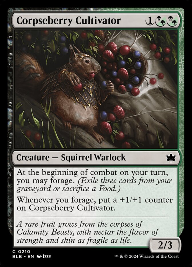 Corpseberry Cultivator - Bloomburrow (Common) [BLB-210]
