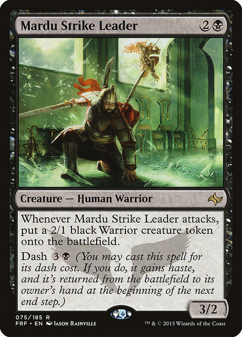Mardu Strike Leader – Fate Reforged (FRF-75) Magic: The Gathering card