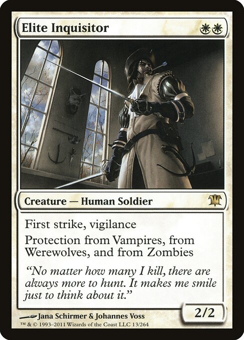 Elite Inquisitor – Innistrad (ISD-13) Magic: The Gathering card