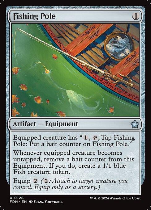 Fishing Pole – Magic: The Gathering Foundations (FDN-128) Magic: The Gathering card