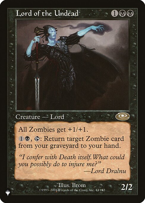 Lord of the Undead – The List (PLST-PLS-44) Magic: The Gathering card | LC-REM-20260804-15151853404492-c95bacfd-e766-4e94-a22c-1996fdb11062