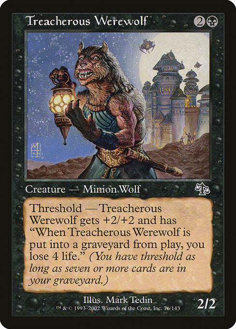 Treacherous Werewolf – Judgment (JUD-76) Magic: The Gathering card | LC-REM-20260804-15846241468748-c9647726-302b-4fc4-91d7-2aa0bba0b653