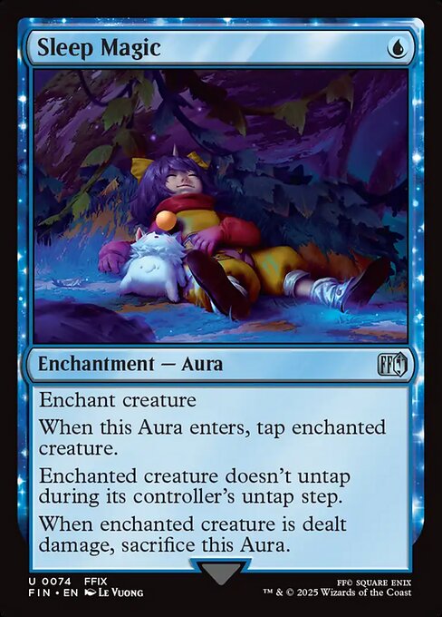 Sleep Magic – Final Fantasy (FIN-74) Magic: The Gathering card | LC-REM-20260804-15568984736076-c96cae63-7625-48e3-aaba-5b1632a8642d Main image