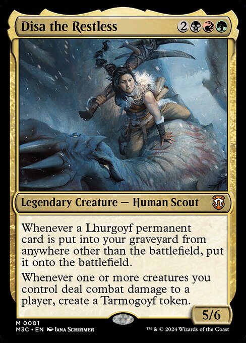 Disa the Restless – Commander: Modern Horizons 3 (M3C-1) Magic: The Gathering card Immagine principale del prodotto