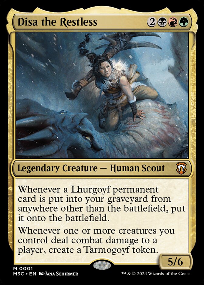 Disa the Restless - Commander: Modern Horizons 3 (Mythic) [M3C-1] Main image