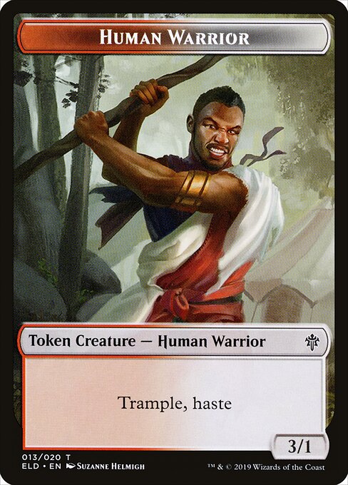 Human Warrior – Throne of Eldraine Tokens (TELD-13) Magic: The Gathering card | LC-REM-20260804-15151825387852-c994ea90-71f4-403f-9418-2b72cc2de14d