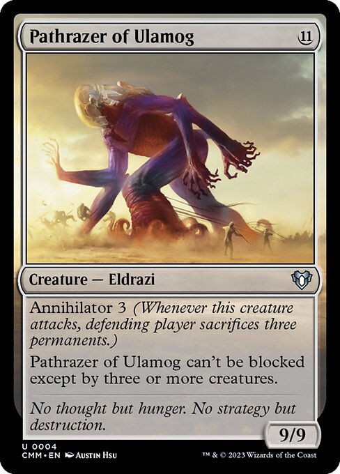 Pathrazer of Ulamog – Commander Masters (CMM-4) Magic: The Gathering card Immagine principale del prodotto
