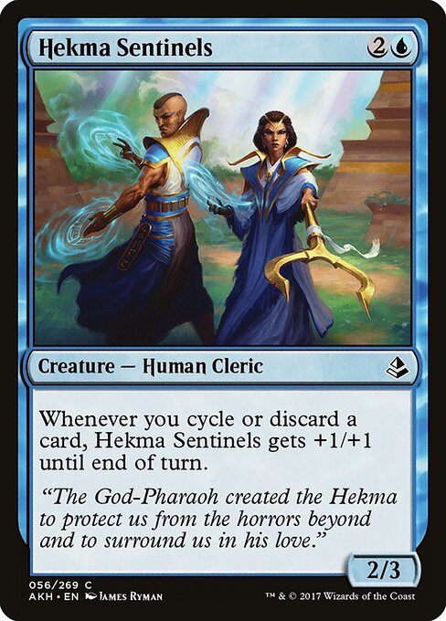 Hekma Sentinels – Amonkhet (AKH-56) Magic: The Gathering card